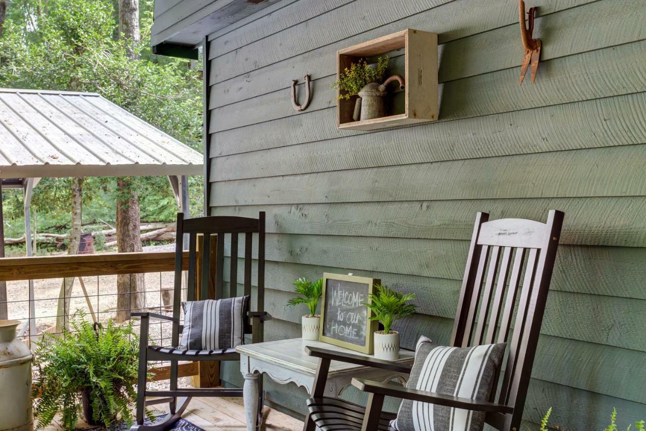 Coffee Creek Cabin Vila Sautee Nacoochee Exterior foto