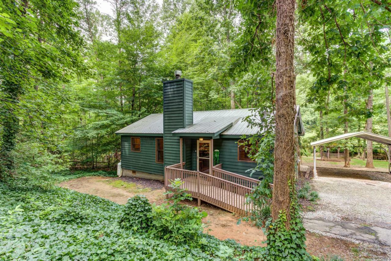 Coffee Creek Cabin Vila Sautee Nacoochee Exterior foto